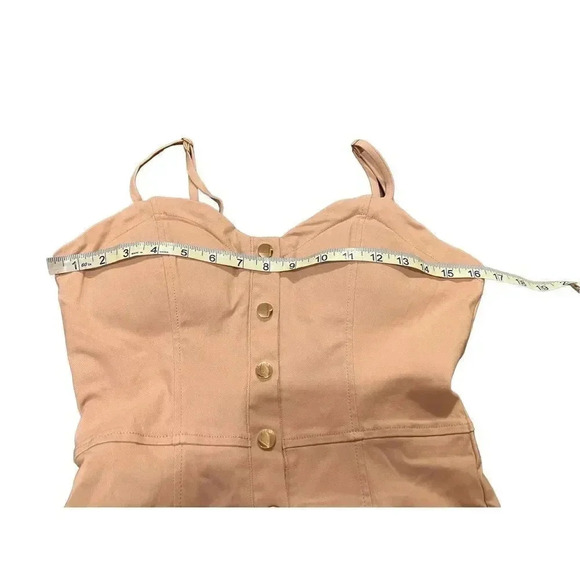 NWOT✨Haute Monde Blush Pink Romper Size M - Picture 7 of 11
